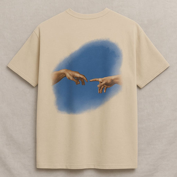 RQLA Divine Touch Tee Urban Luxury T-Shirt Toque Divino